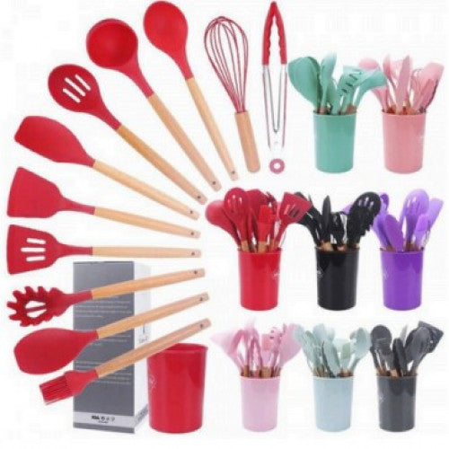 SET DE 12 UTENSILIOS DE COCINA