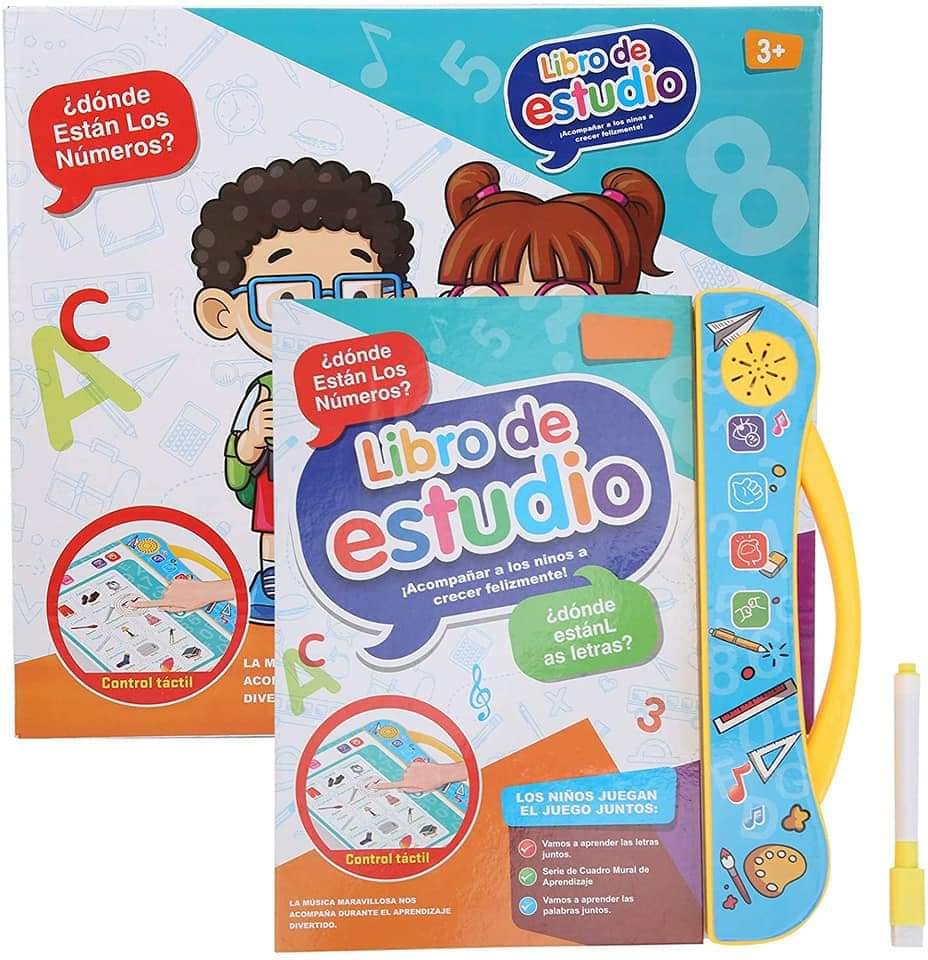 Libro interactivo Ingles Español con sonido